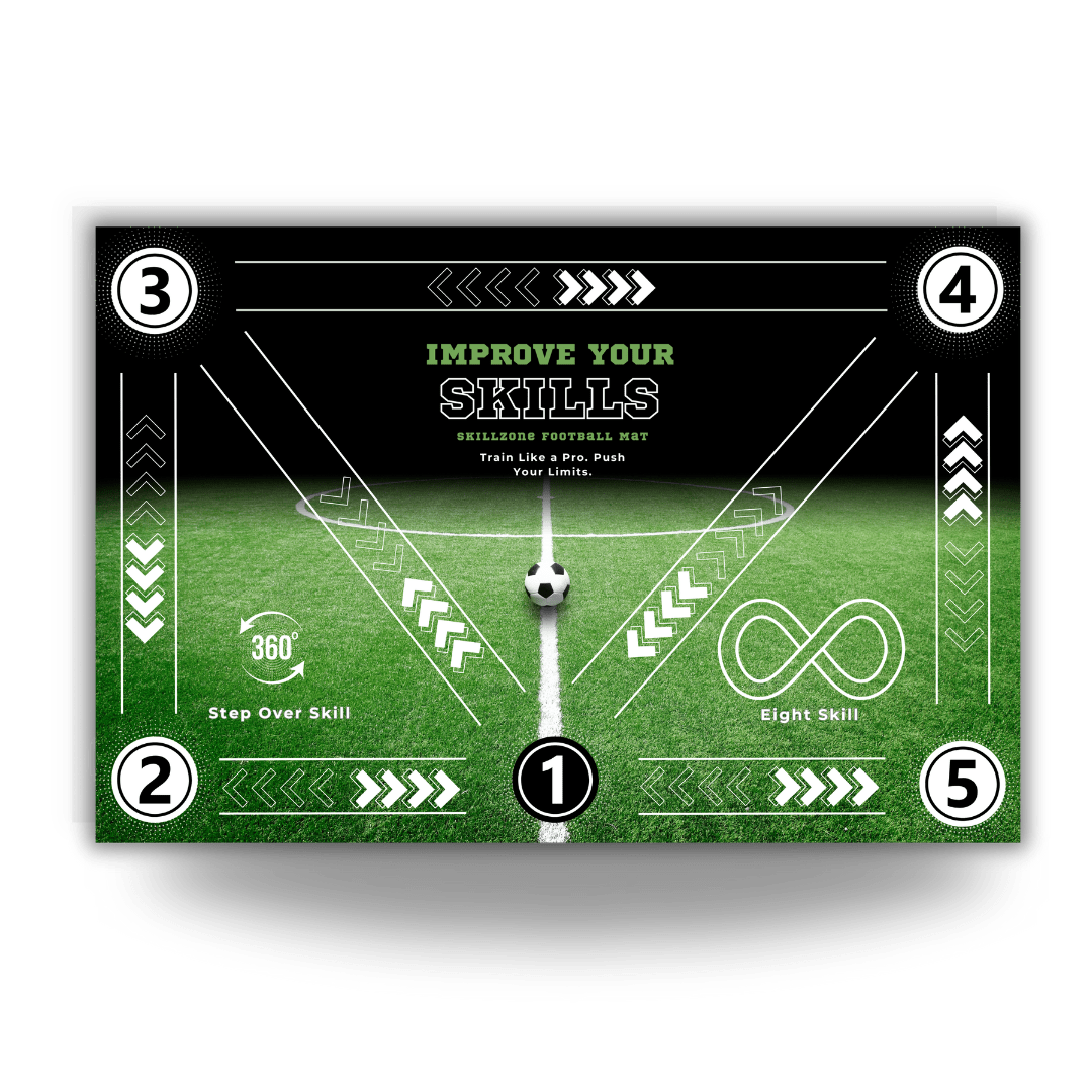 SkillZone Night Strike football training mat