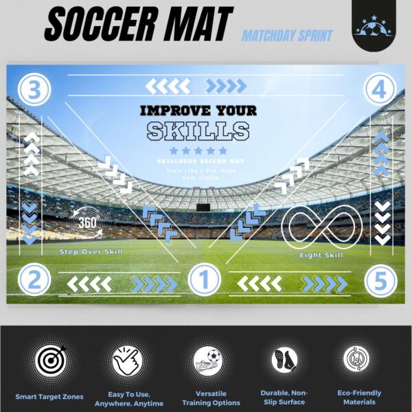 Match Day Mat With Ball - Image 4